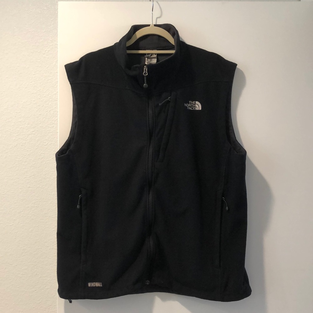 North Face Black Vest - Size XL